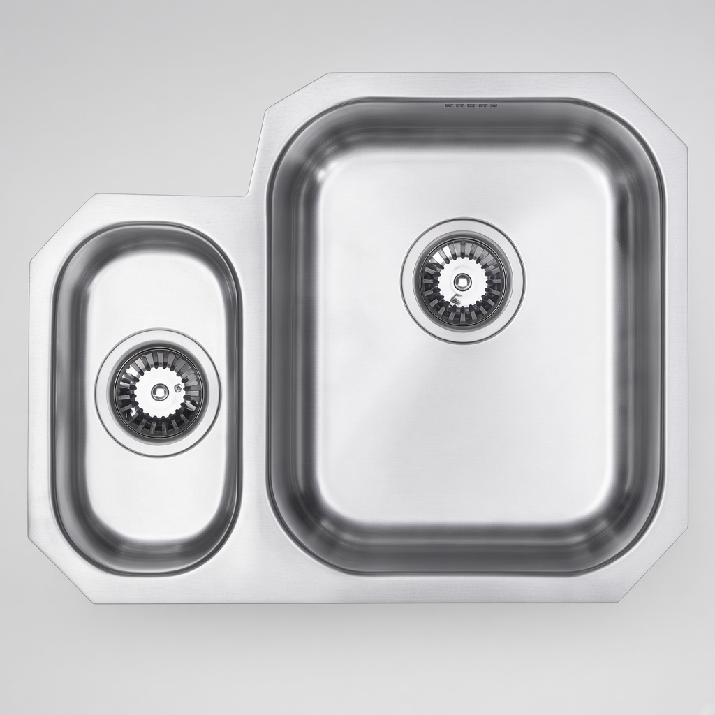 1.5 Bowl (600 Base) Steel Sink